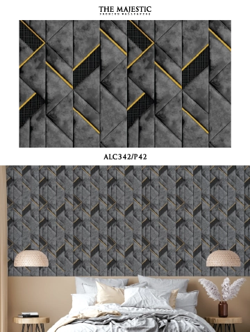  Elegant Grey & Black Abstract Wallpaper